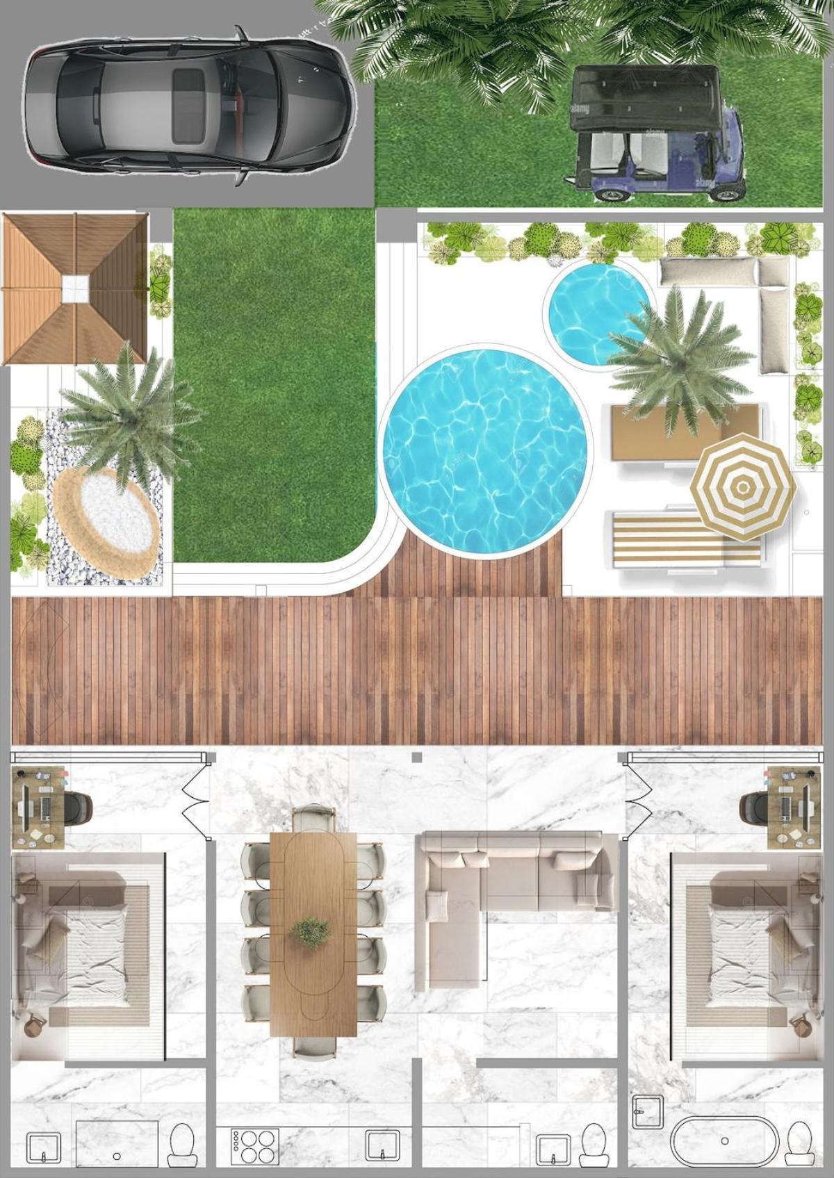 Tropical Oasis Villa Bukit Bali Jimbaran Exterior foto